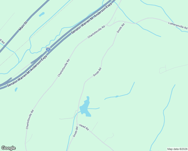 map of restaurants, bars, coffee shops, grocery stores, and more near 1136 Smith Road in East Worcester