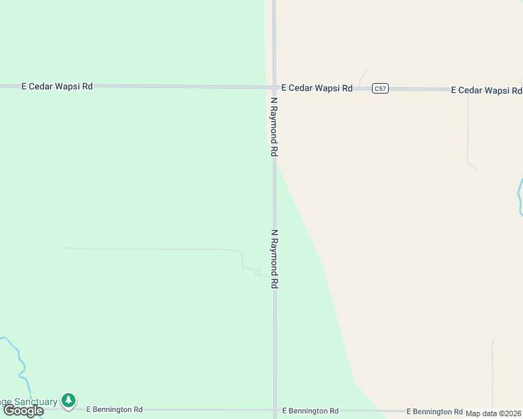 map of restaurants, bars, coffee shops, grocery stores, and more near 7603 North Raymond Road in Dunkerton