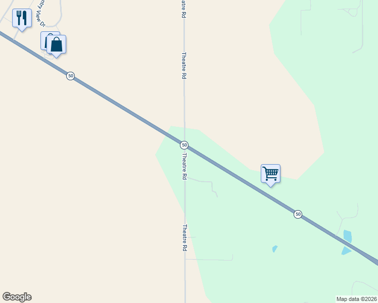 map of restaurants, bars, coffee shops, grocery stores, and more near 5278 Wisconsin 50 in Delavan