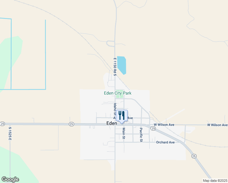 map of restaurants, bars, coffee shops, grocery stores, and more near Gem Avenue in Eden