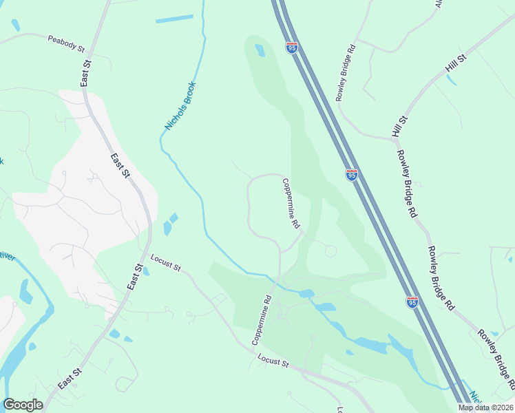 map of restaurants, bars, coffee shops, grocery stores, and more near 29 Coppermine Road in Topsfield