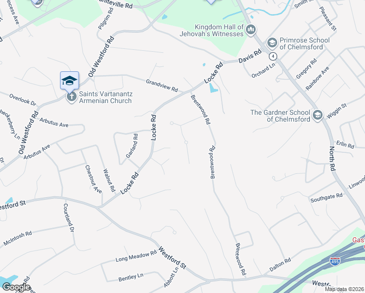 map of restaurants, bars, coffee shops, grocery stores, and more near 7 Talbot Lane in Chelmsford