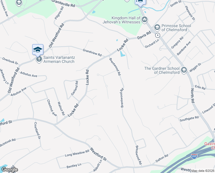 map of restaurants, bars, coffee shops, grocery stores, and more near 7 Talbot Lane in Chelmsford