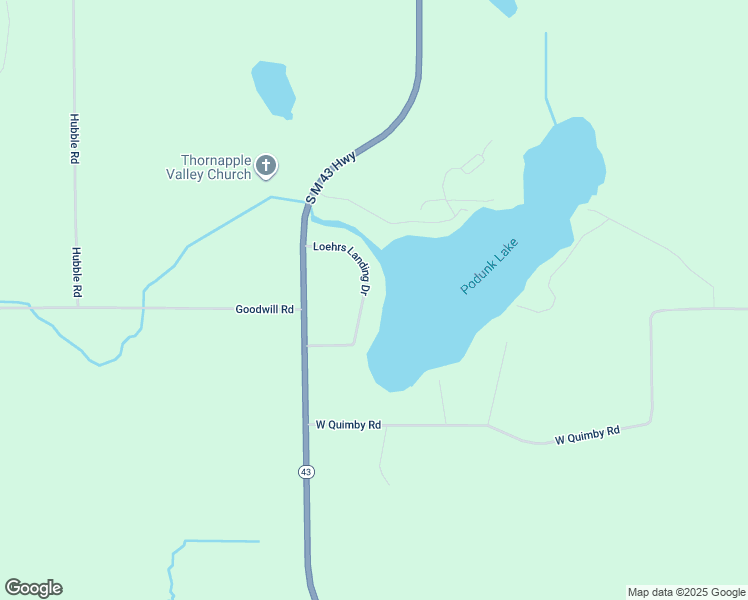 map of restaurants, bars, coffee shops, grocery stores, and more near 2953 Loehrs Landing Drive in Hastings