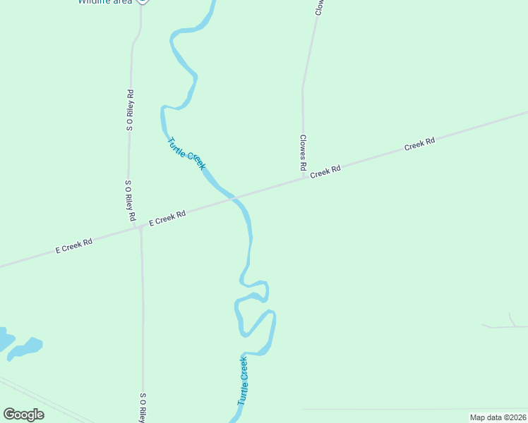 map of restaurants, bars, coffee shops, grocery stores, and more near 13448 East Creek Road in Darien