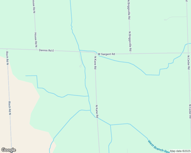 map of restaurants, bars, coffee shops, grocery stores, and more near 981 North Kane Road in Webberville