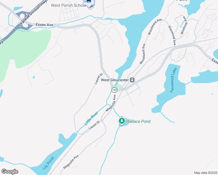 map of restaurants, bars, coffee shops, grocery stores, and more near 302 Essex Avenue in Gloucester