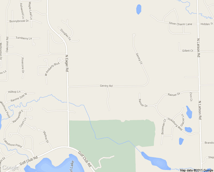 map of restaurants, bars, coffee shops, grocery stores, and more near 3207 Gentry Road in Howell