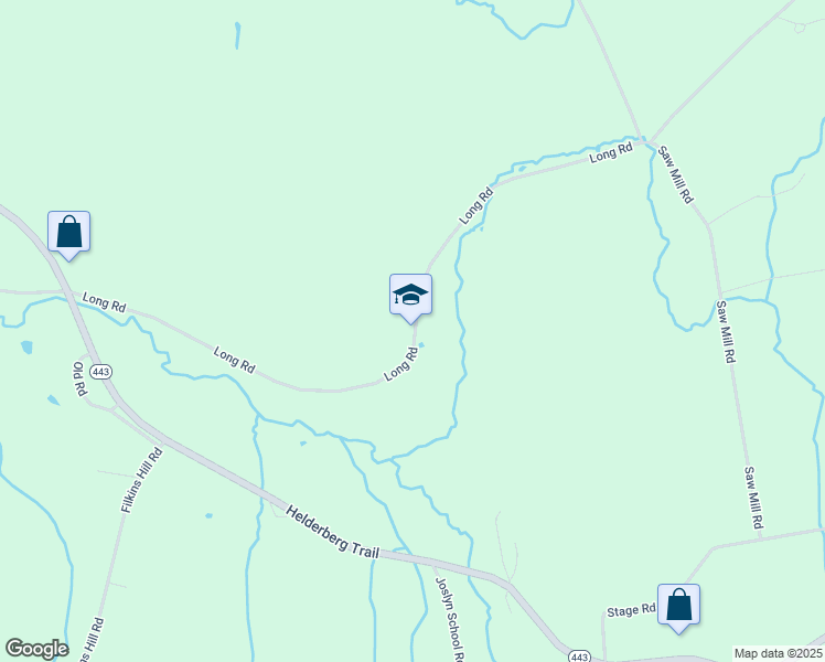 map of restaurants, bars, coffee shops, grocery stores, and more near in East Berne