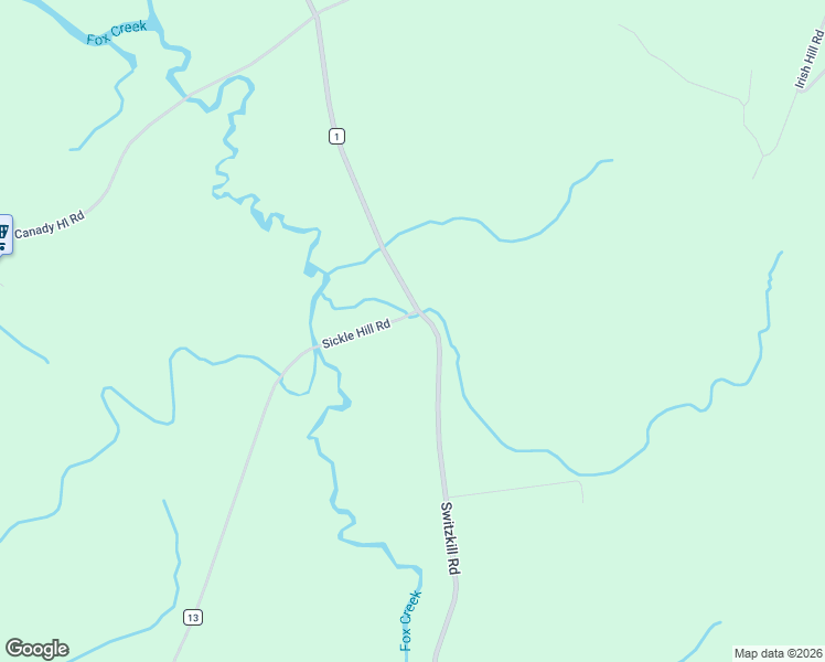 map of restaurants, bars, coffee shops, grocery stores, and more near 2075 Switzkill Road in Berne