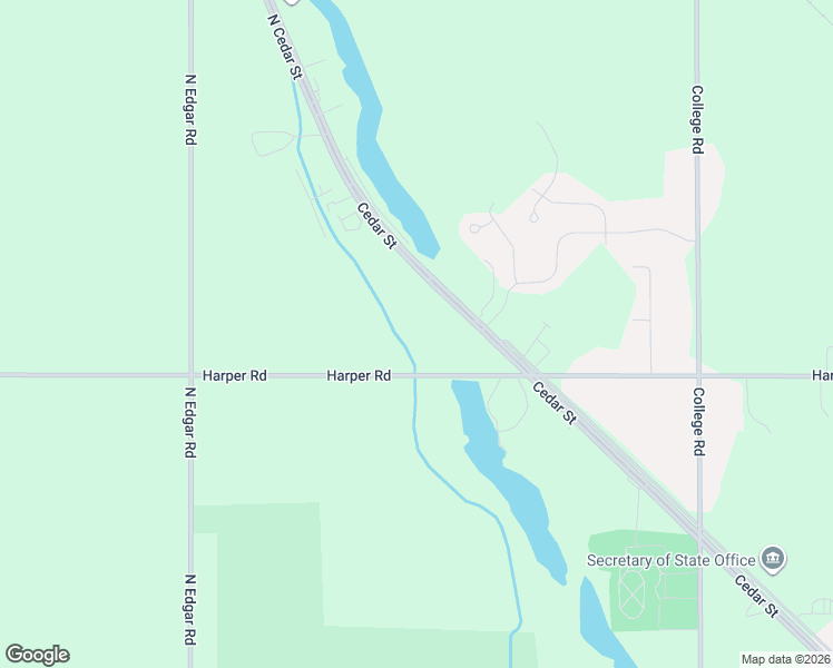map of restaurants, bars, coffee shops, grocery stores, and more near 3802 Harper Road in Mason