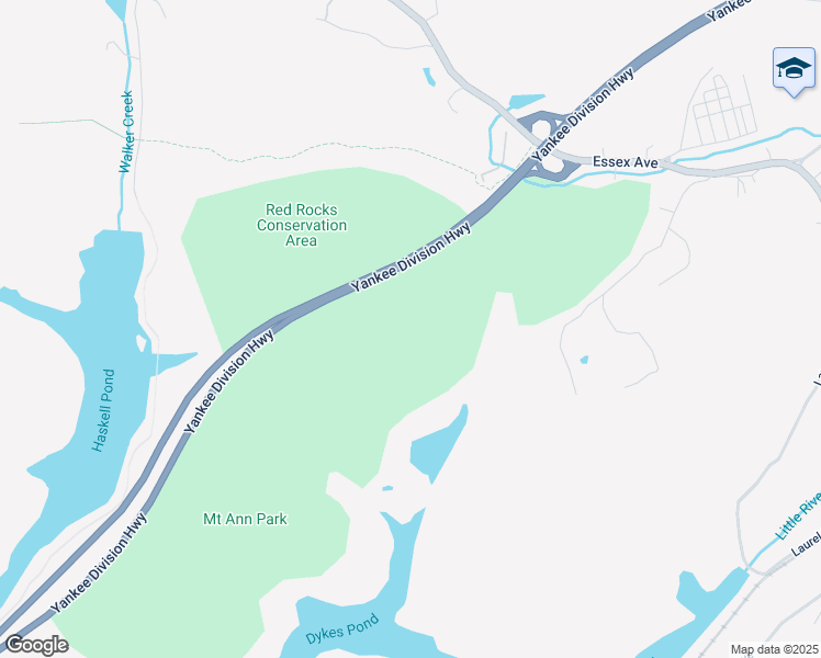 map of restaurants, bars, coffee shops, grocery stores, and more near 61 New Way Lane in Gloucester