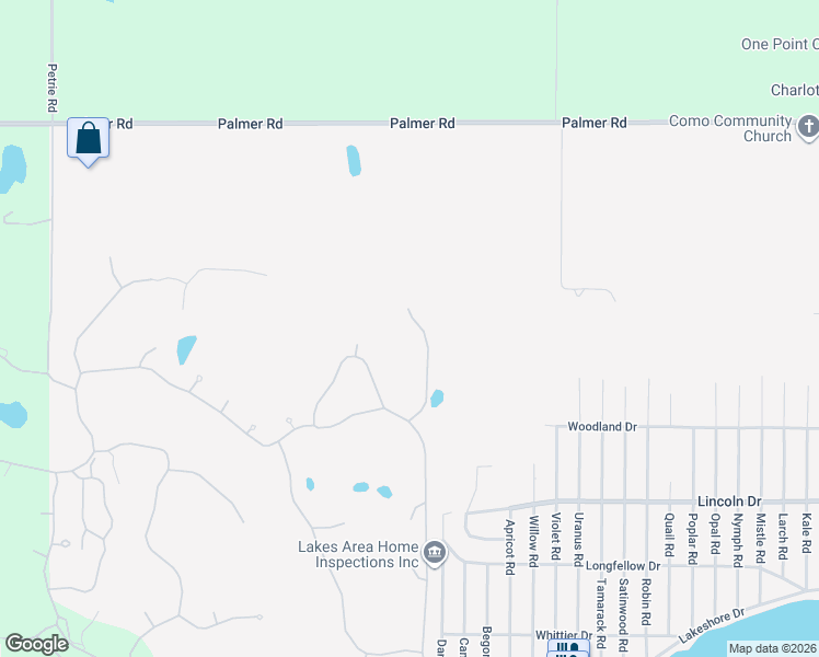 map of restaurants, bars, coffee shops, grocery stores, and more near 1725 Links Road in Lake Geneva