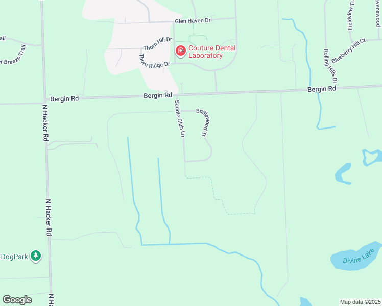 map of restaurants, bars, coffee shops, grocery stores, and more near 776 Saddle Club Lane in Howell