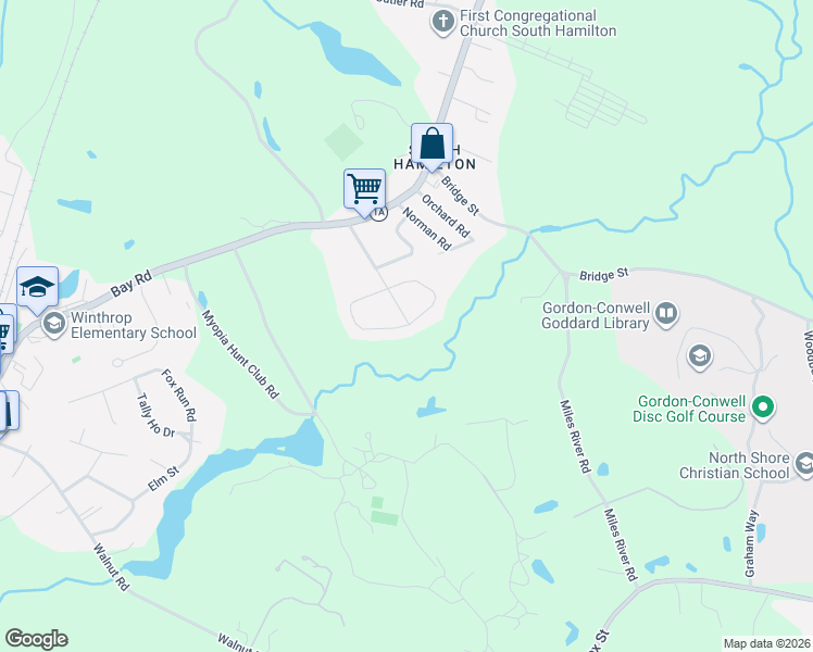 map of restaurants, bars, coffee shops, grocery stores, and more near 99 Homestead Circle in Hamilton