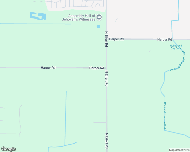 map of restaurants, bars, coffee shops, grocery stores, and more near 5073 Harper Road in Delhi charter Township