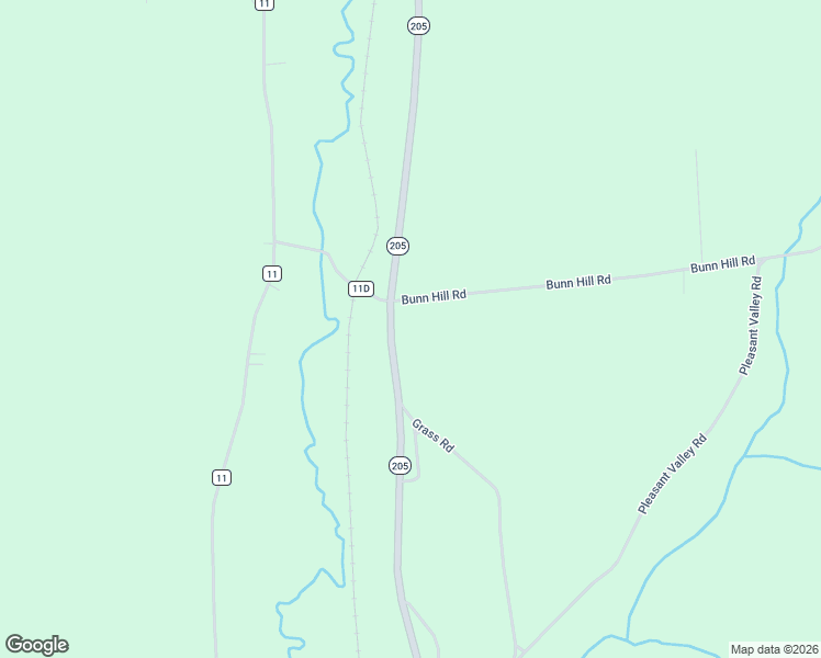 map of restaurants, bars, coffee shops, grocery stores, and more near 2896-2926 Highway 205 in Hartwick