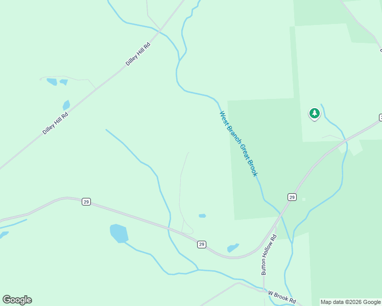 map of restaurants, bars, coffee shops, grocery stores, and more near 825 County Road 29 in Norwich