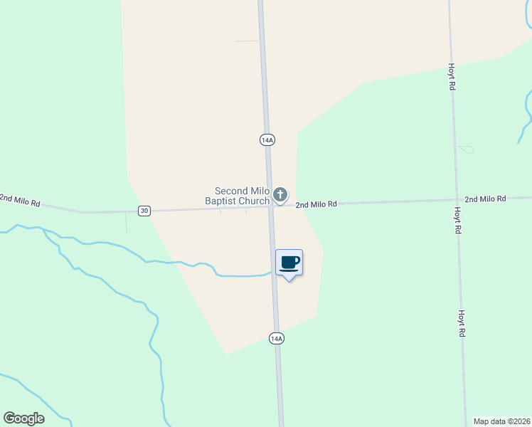 map of restaurants, bars, coffee shops, grocery stores, and more near 3096 New York 14A in Penn Yan