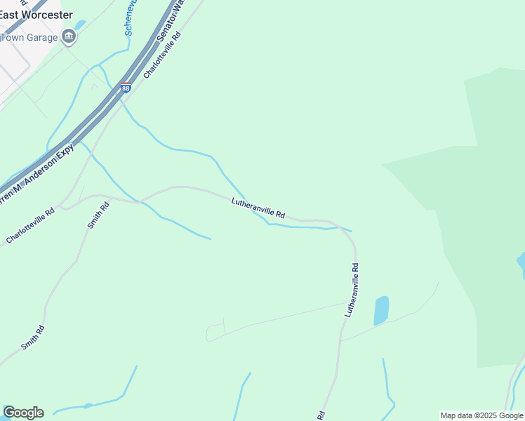 map of restaurants, bars, coffee shops, grocery stores, and more near in East Worcester