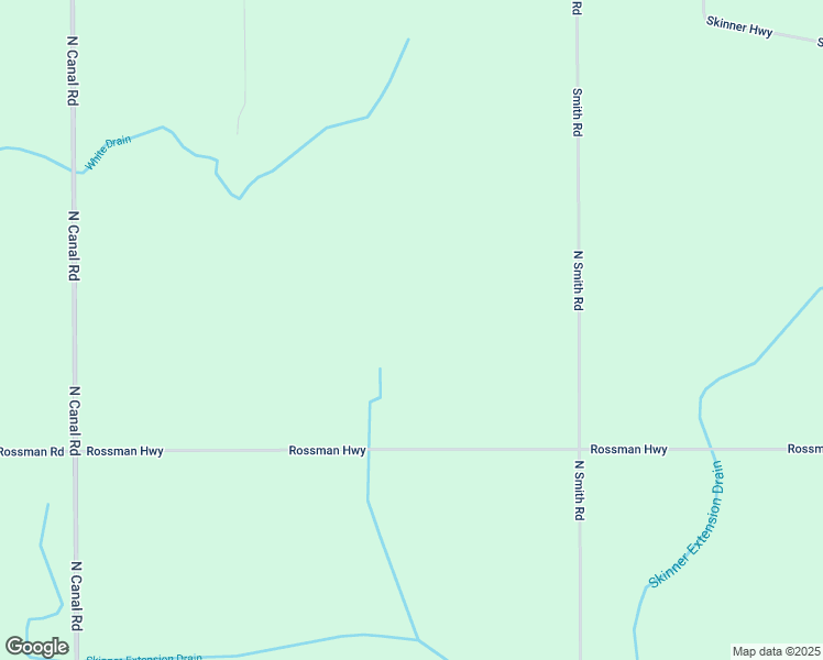 map of restaurants, bars, coffee shops, grocery stores, and more near 9675 Rossman Highway in Eaton Rapids