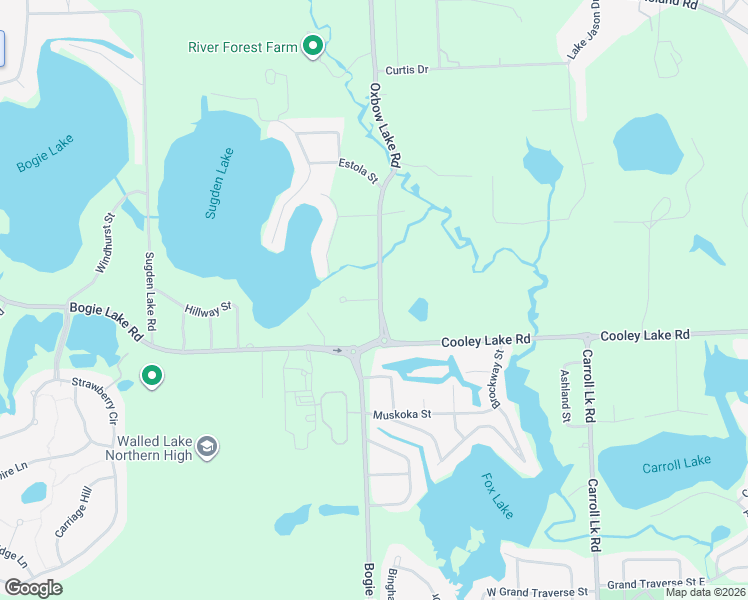 map of restaurants, bars, coffee shops, grocery stores, and more near 391 Woodstone Court in White Lake Township