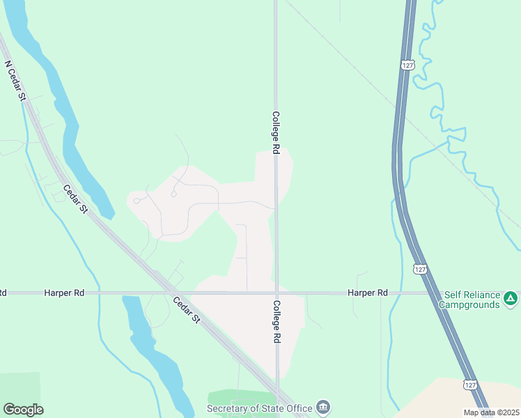 map of restaurants, bars, coffee shops, grocery stores, and more near 3521 Fernwood Lane in Mason