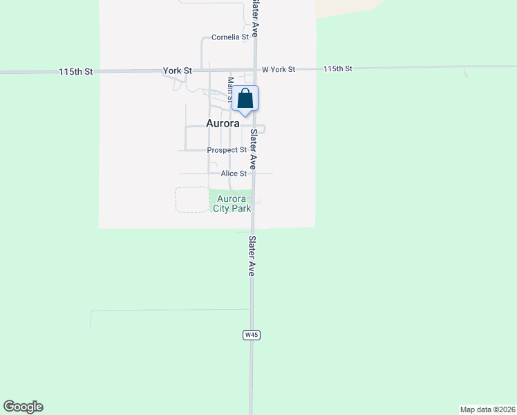 map of restaurants, bars, coffee shops, grocery stores, and more near 9-17 Slater Avenue in Aurora