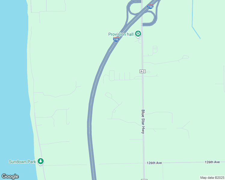 map of restaurants, bars, coffee shops, grocery stores, and more near 6843 Fallen Leaf Trail in Fennville