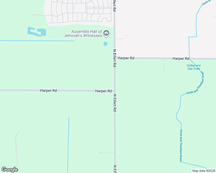 map of restaurants, bars, coffee shops, grocery stores, and more near 5073 Harper Road in Delhi charter Township