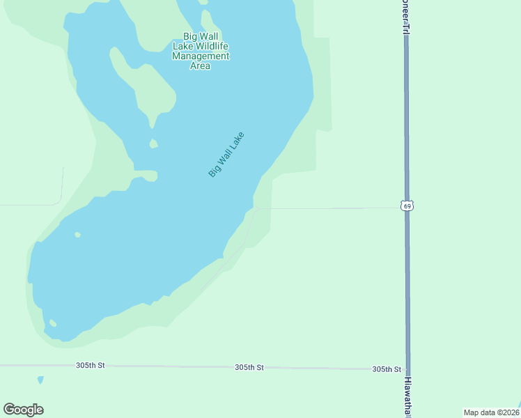 map of restaurants, bars, coffee shops, grocery stores, and more near 2600 300th Street in Blairsburg