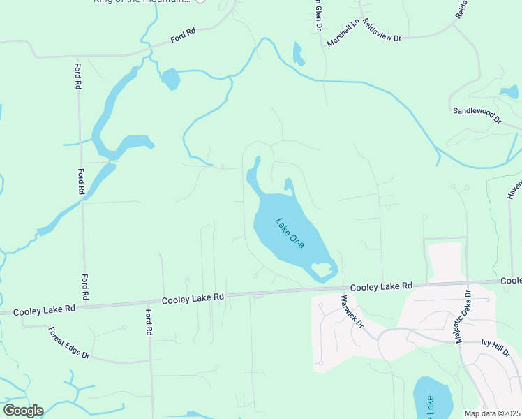 map of restaurants, bars, coffee shops, grocery stores, and more near 3057 Ripple Way in White Lake charter Township