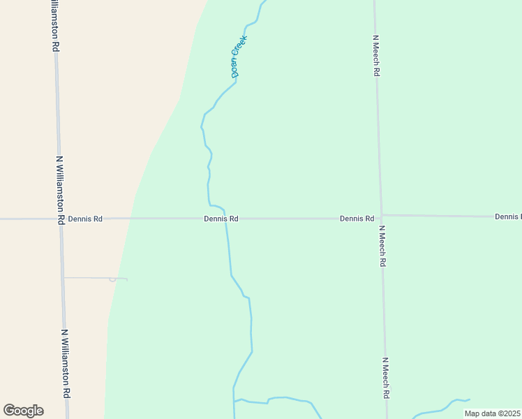 map of restaurants, bars, coffee shops, grocery stores, and more near 2315 Dennis Road in Williamston