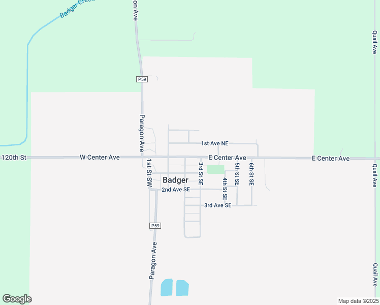 map of restaurants, bars, coffee shops, grocery stores, and more near 213 1st Ave NE in Badger