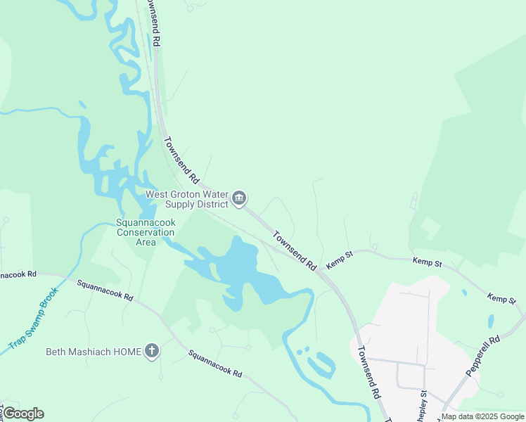 map of restaurants, bars, coffee shops, grocery stores, and more near 28 Park Drive in Groton