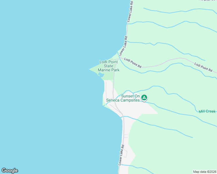 map of restaurants, bars, coffee shops, grocery stores, and more near 8417 Old Lake Rd in Lodi