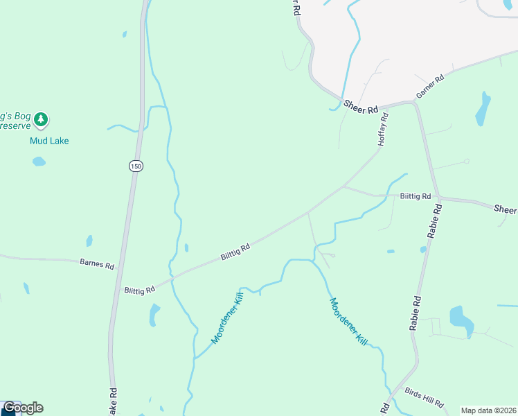 map of restaurants, bars, coffee shops, grocery stores, and more near 111 Biittig Road in Averill Park