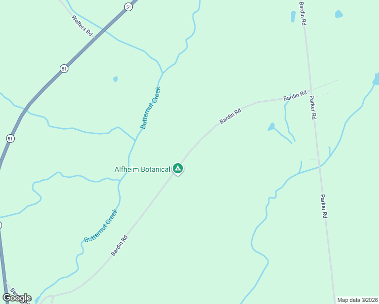 map of restaurants, bars, coffee shops, grocery stores, and more near Bardin Rd in Otsego