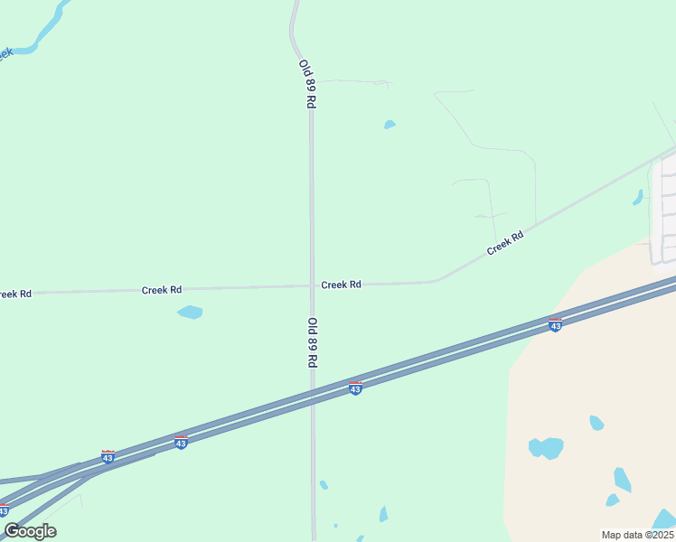 map of restaurants, bars, coffee shops, grocery stores, and more near W8268 Creek Road in Delavan
