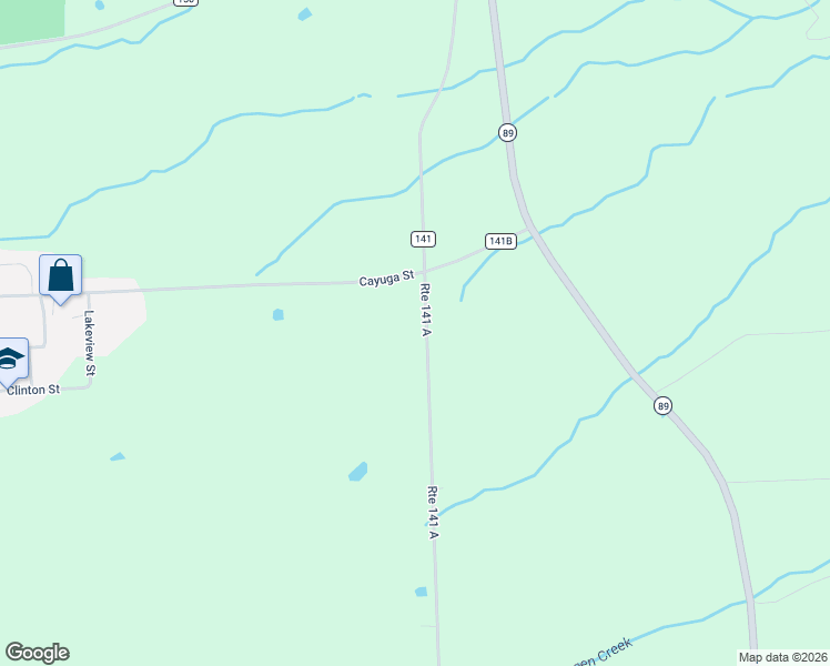 map of restaurants, bars, coffee shops, grocery stores, and more near 8384 Powell Road in Interlaken