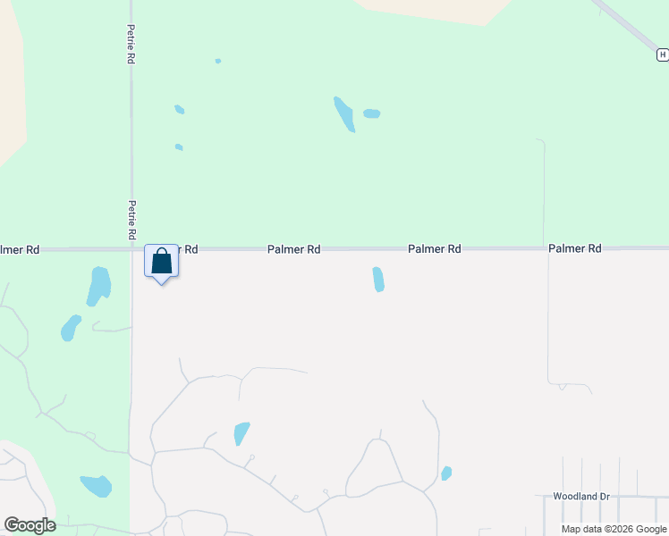 map of restaurants, bars, coffee shops, grocery stores, and more near 4099 Palmer Road in Lake Geneva