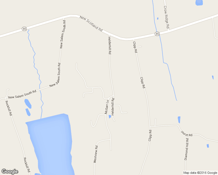 map of restaurants, bars, coffee shops, grocery stores, and more near 92 Helderhill Road in Voorheesville