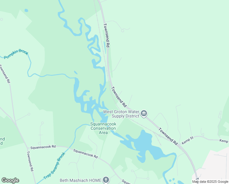 map of restaurants, bars, coffee shops, grocery stores, and more near 372 Townsend Road in Groton