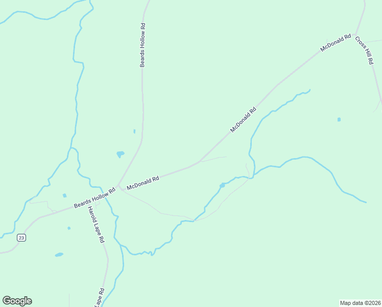 map of restaurants, bars, coffee shops, grocery stores, and more near 165 McDonald Road in Richmondville