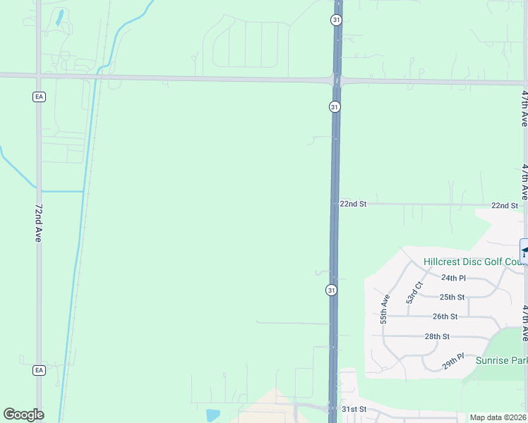 map of restaurants, bars, coffee shops, grocery stores, and more near 2200 Green Bay Road in Kenosha