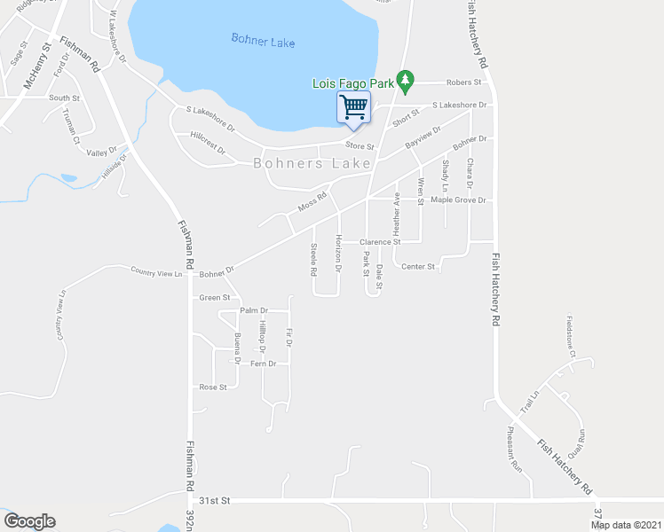 map of restaurants, bars, coffee shops, grocery stores, and more near 8528 Horizon Drive in Burlington
