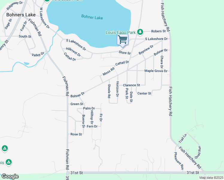 map of restaurants, bars, coffee shops, grocery stores, and more near 8528 Horizon Drive in Burlington