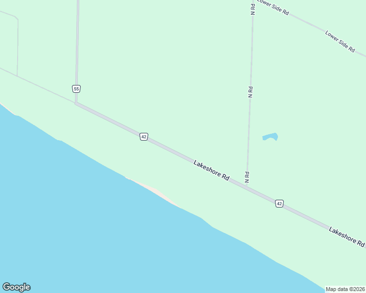 map of restaurants, bars, coffee shops, grocery stores, and more near 115 Lakeshore Road in Port Burwell