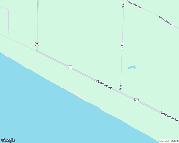 map of restaurants, bars, coffee shops, grocery stores, and more near 115 Lakeshore Road in Port Burwell