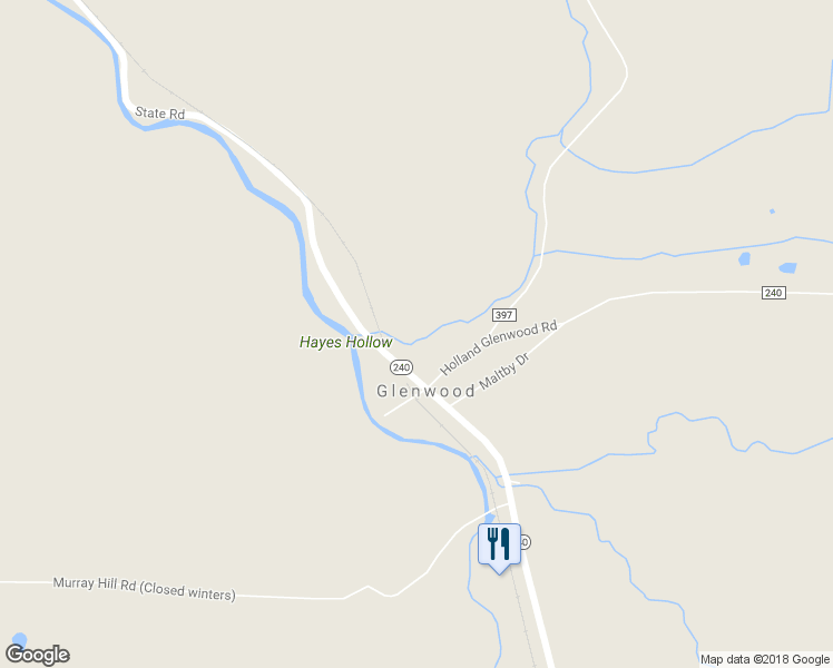 map of restaurants, bars, coffee shops, grocery stores, and more near 9365 State Road in Colden